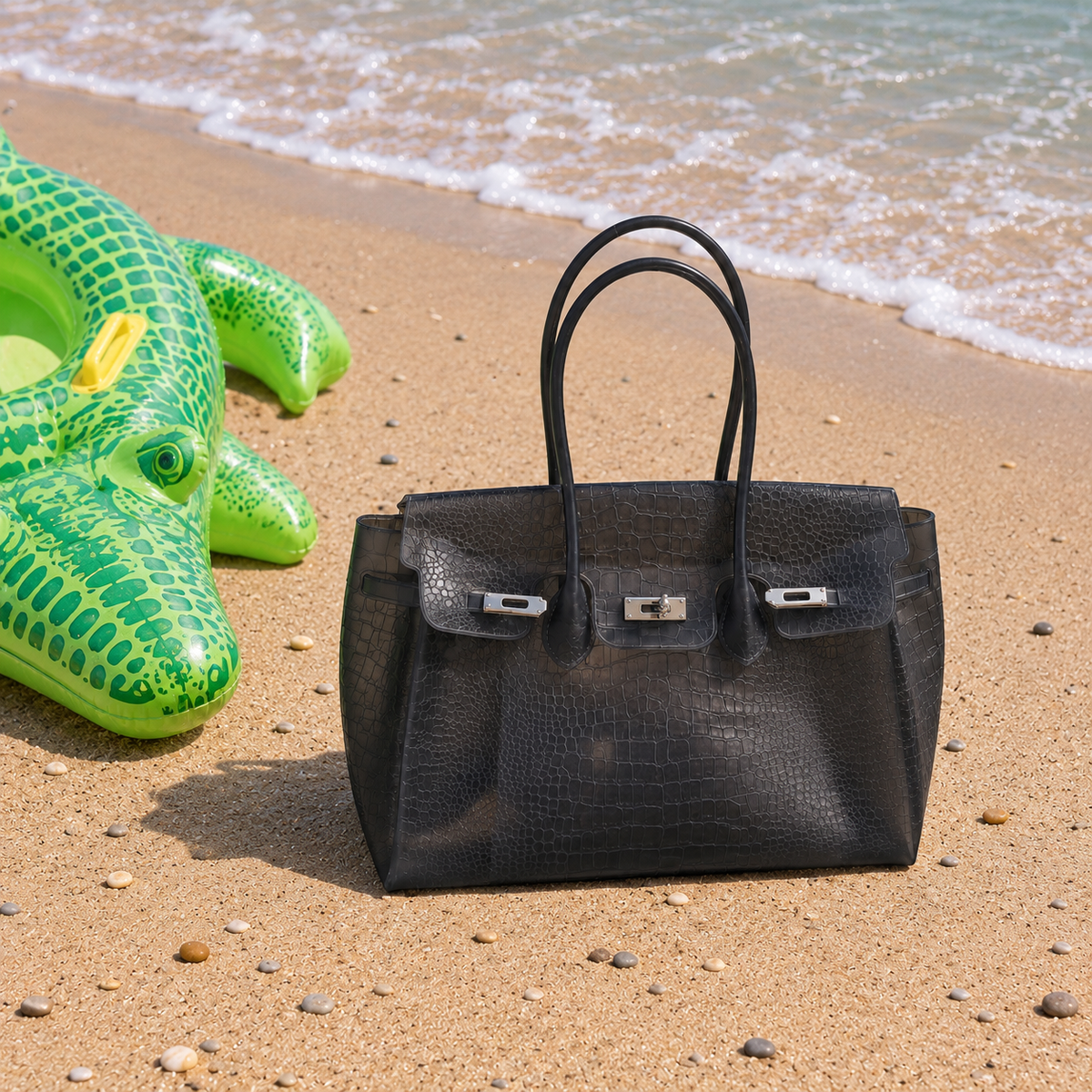 Croc Embossed NAKR — détail matière