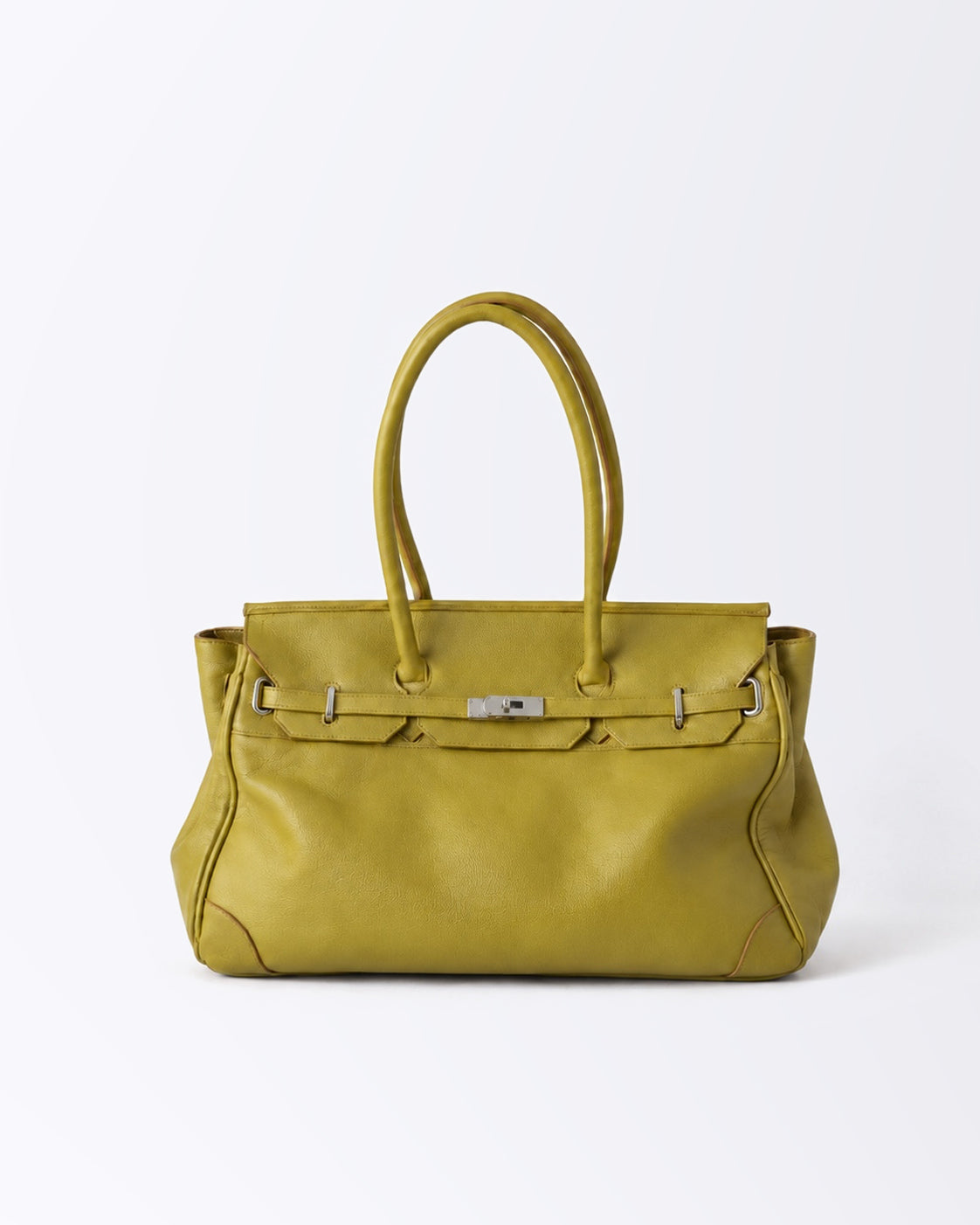 FIRKIN LEATHER VINTAGE — Saffron | NAKR jelly bag